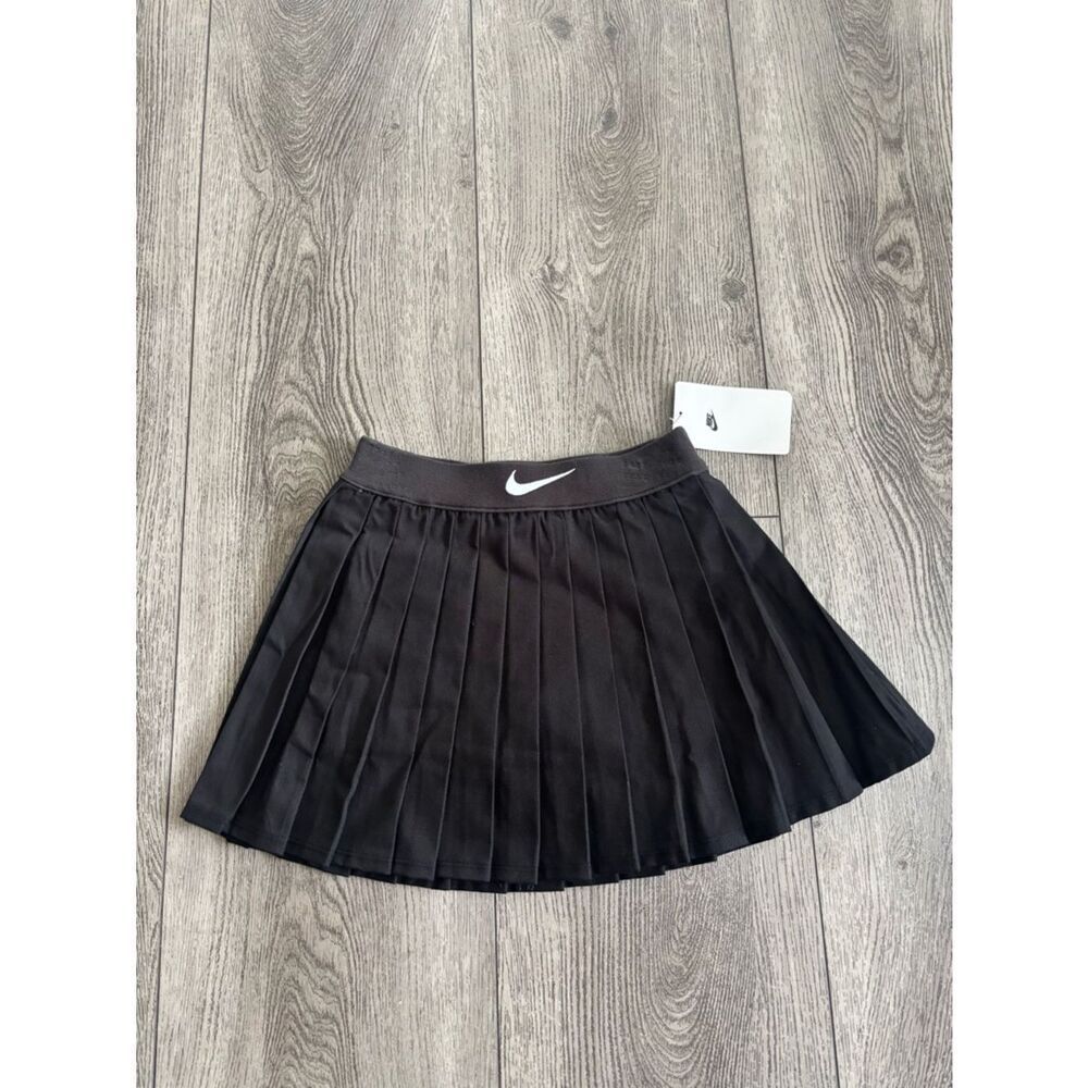 Nike Black Pleated Athletic Mini Skort
